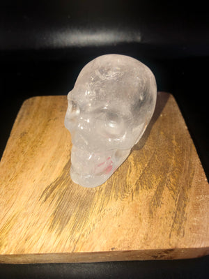 Clear Quartz skulls