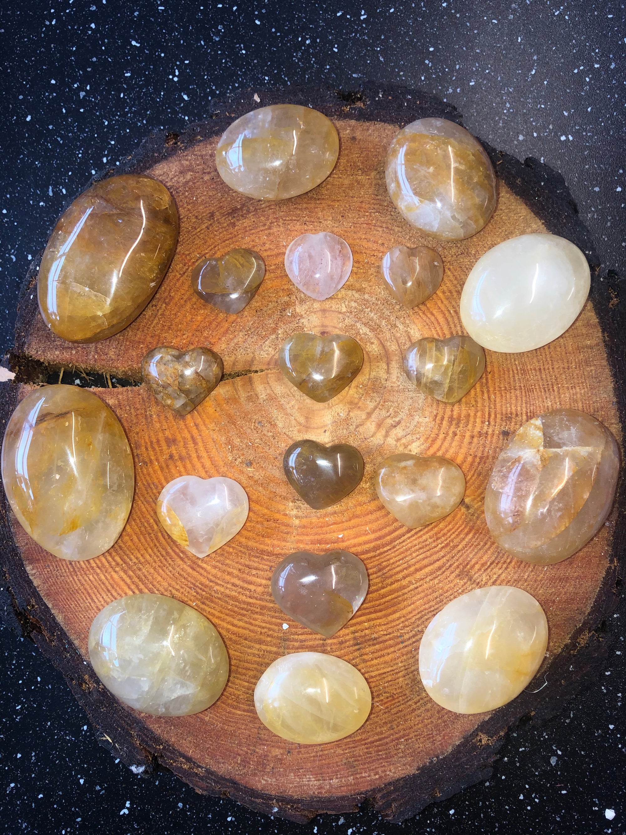 Golden Healer Quartz Gallets