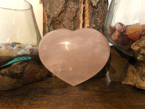 Rose Quartz Heart