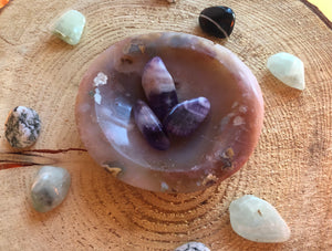 Flower Agate Bowls