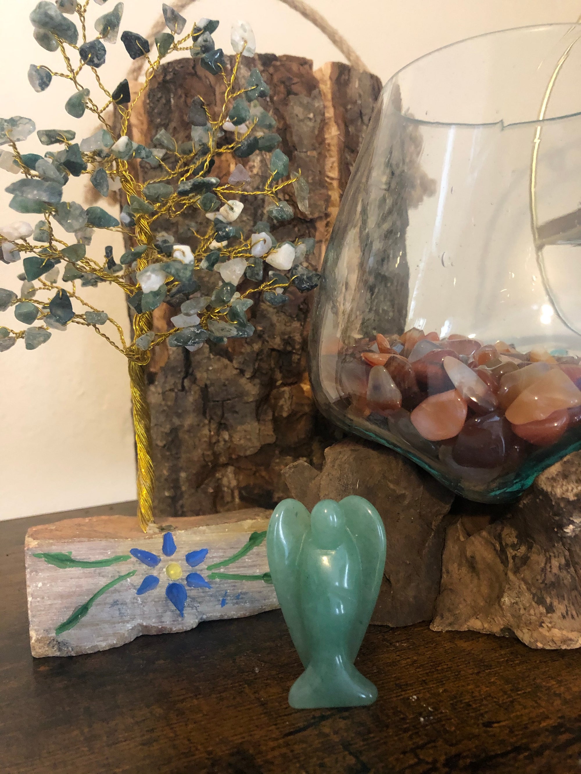 Green Aventurine Angel