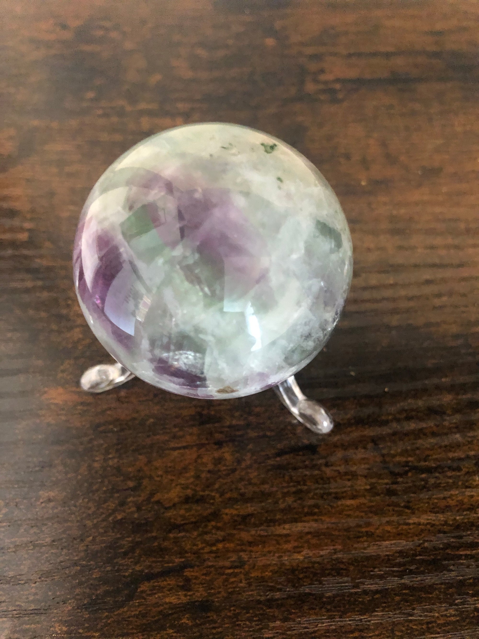 Fluorite sphere