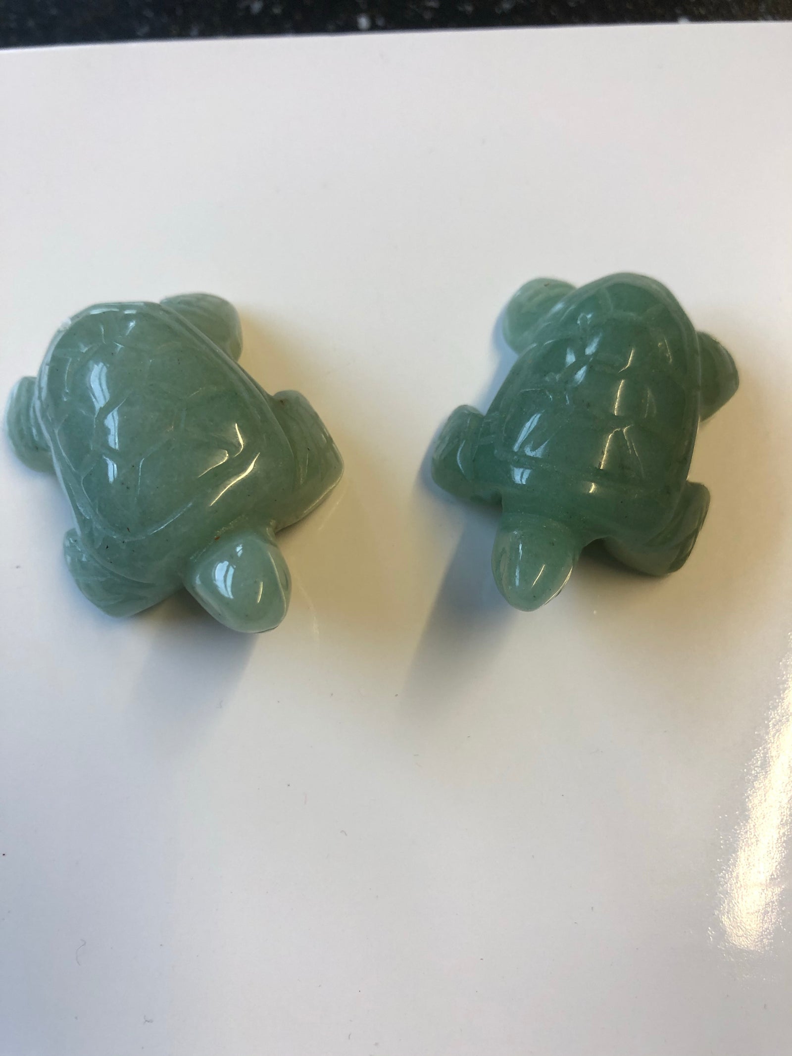 Green Adventurine tortoise