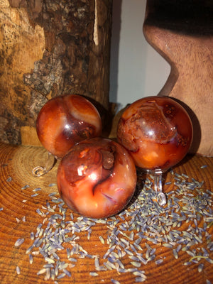 Carnelian sphere