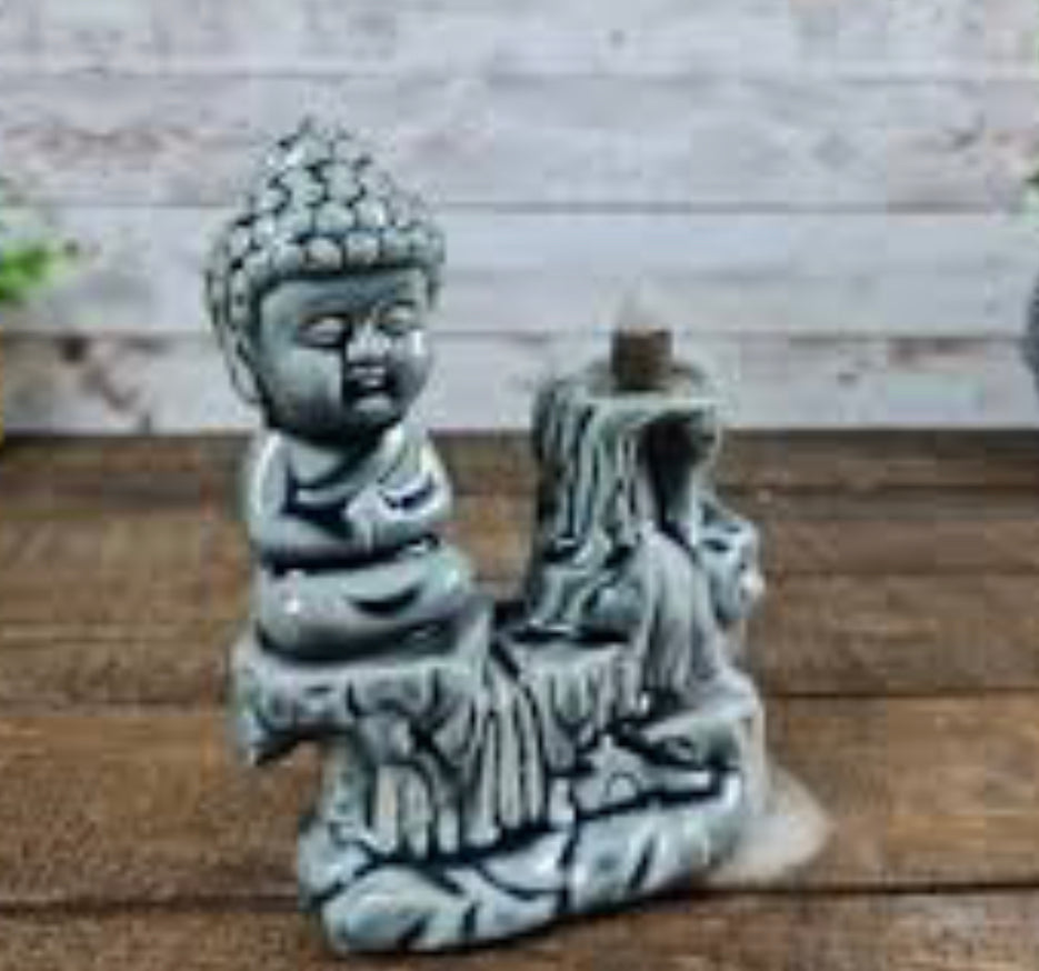 Grey Buddha backflow Burner