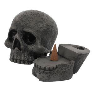 Skull Incense Cone Burner