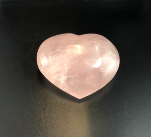 Rose Quartz Heart