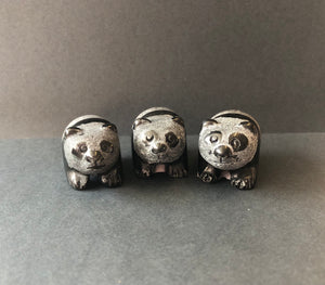 Black Obsidian Pandas