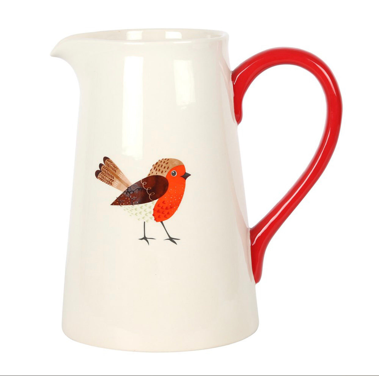 robin flower jug