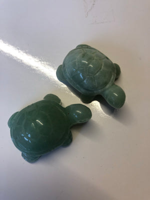 Green Adventurine turtle