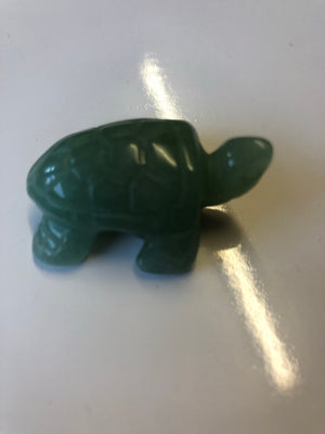 Green Adventurine tortoise