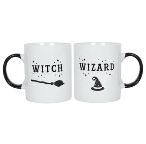 Witch & Wizard Couples Mug Set