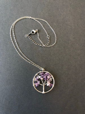 Crystal Tree Necklaces