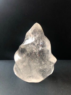 Clear Quartz Flames