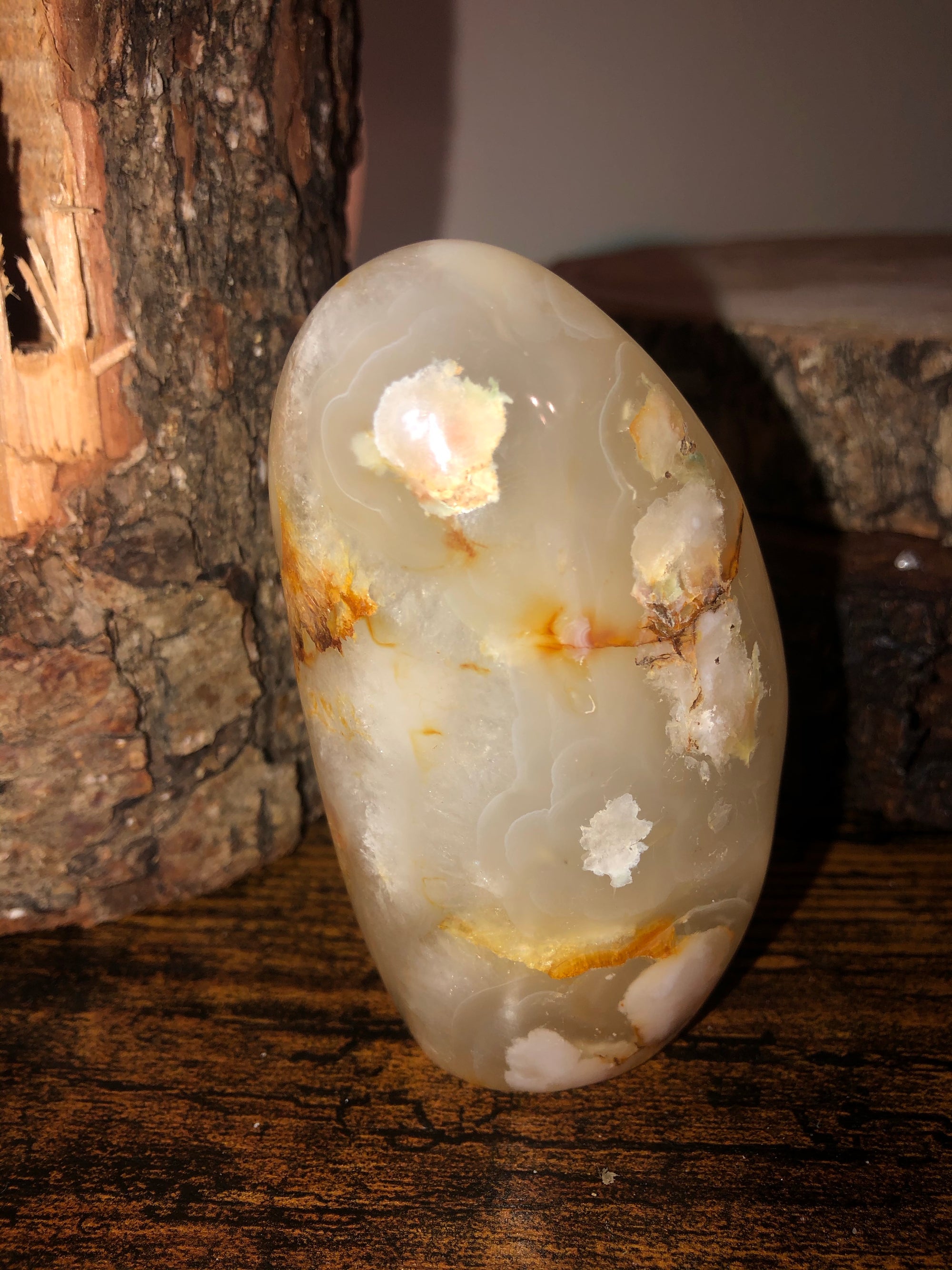 Flower Agate Freeform