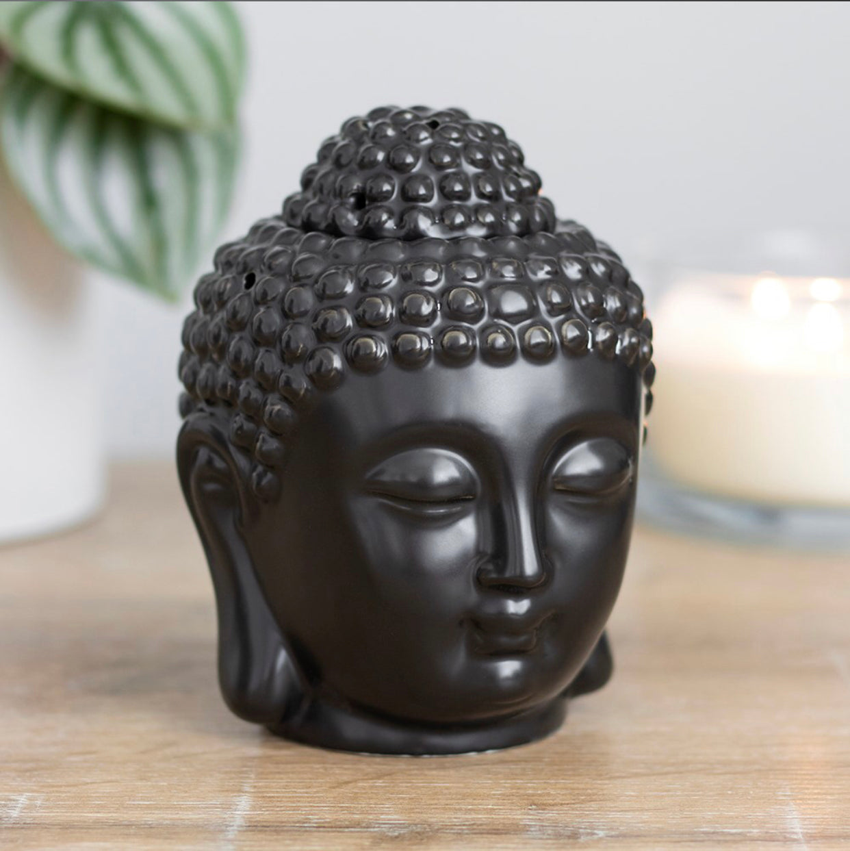 Matte black oil Burner