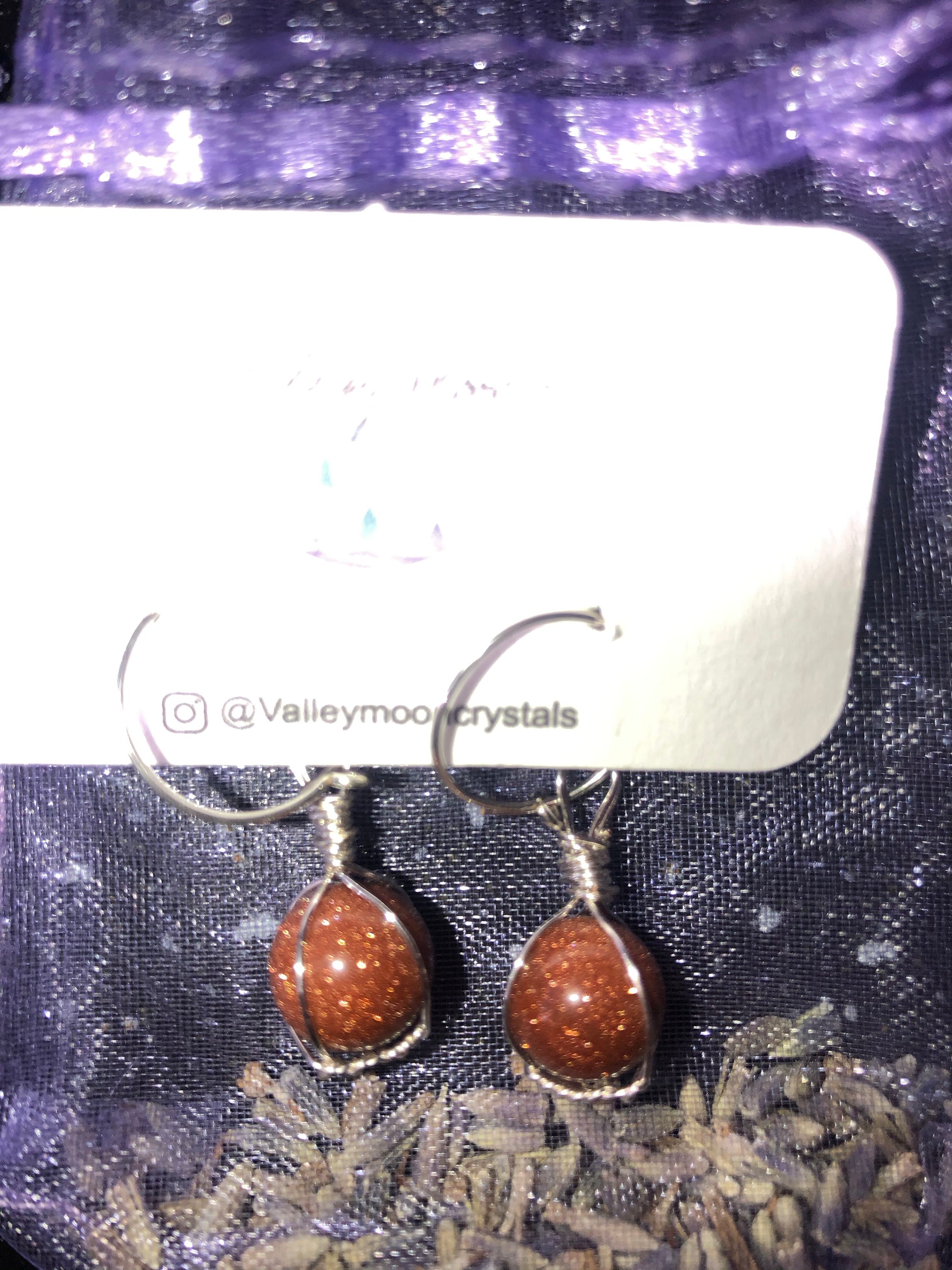 Valley moon earrings