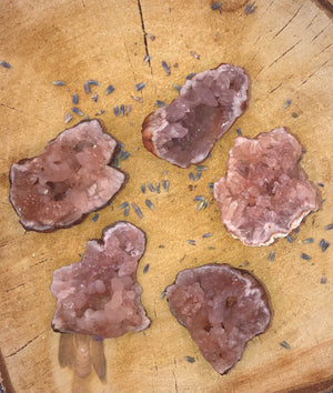 Pink Quartz clusters