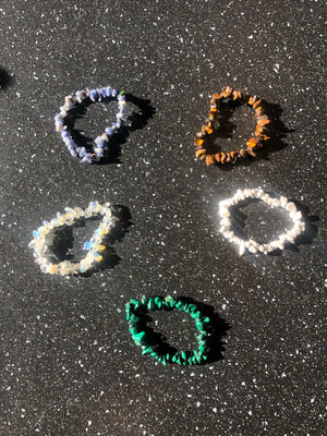 Crystal Chip Bracelets