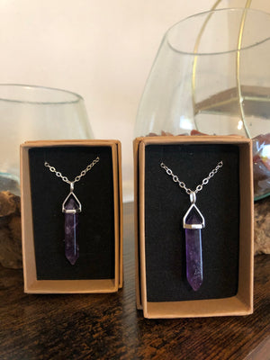 Crystal Point Pendants