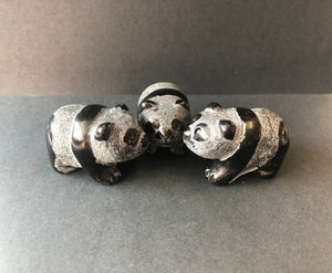 Black Obsidian Pandas
