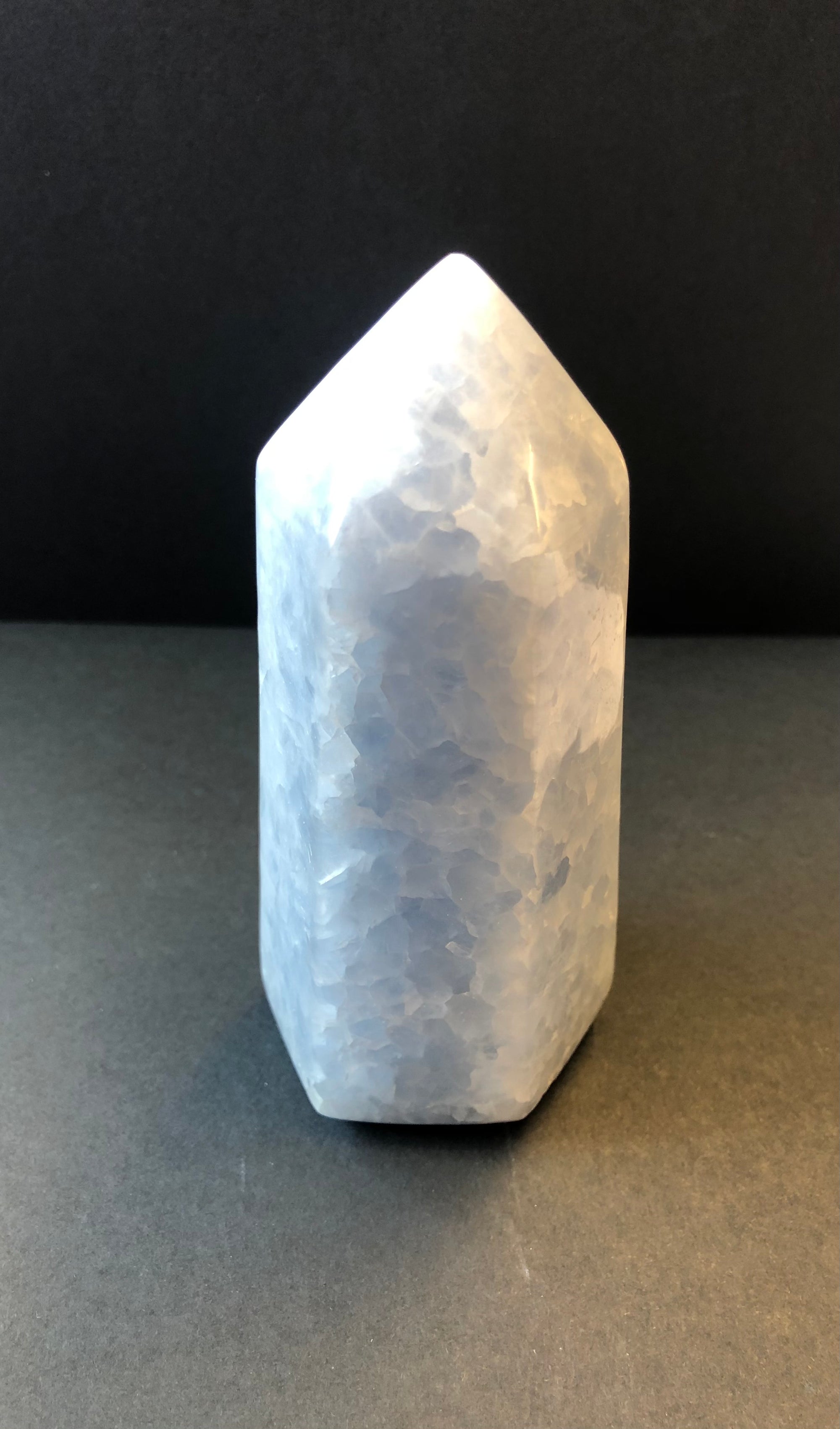 Blue Calcite Tower