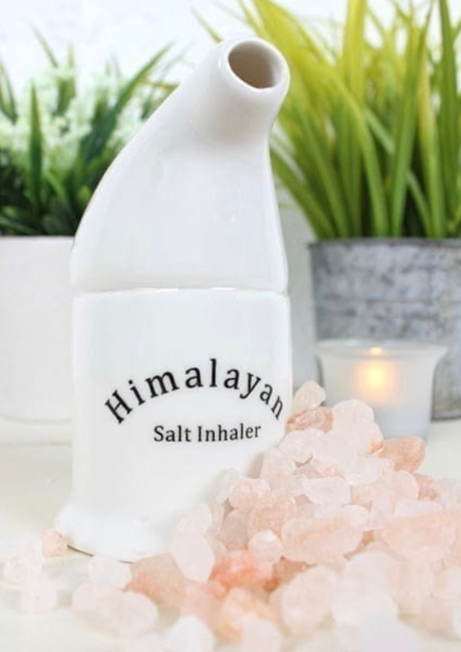 Himalayan salt inhaler