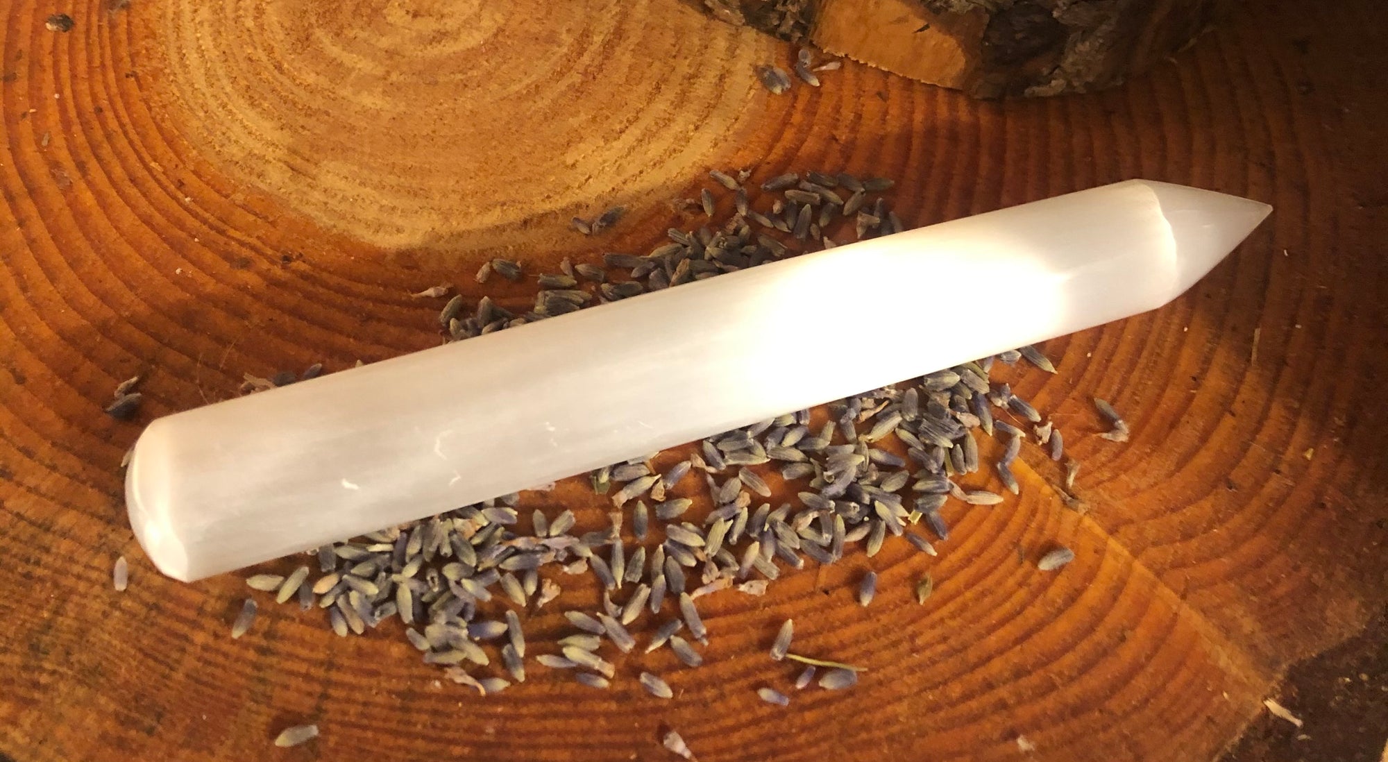 Selenite wand 16cm