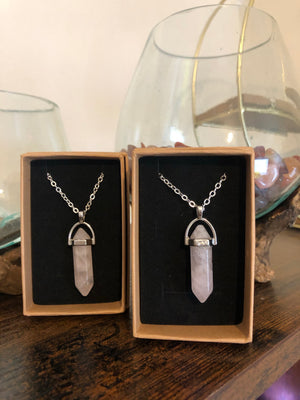 Crystal Point Pendants