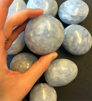 Blue Calcite Gallets