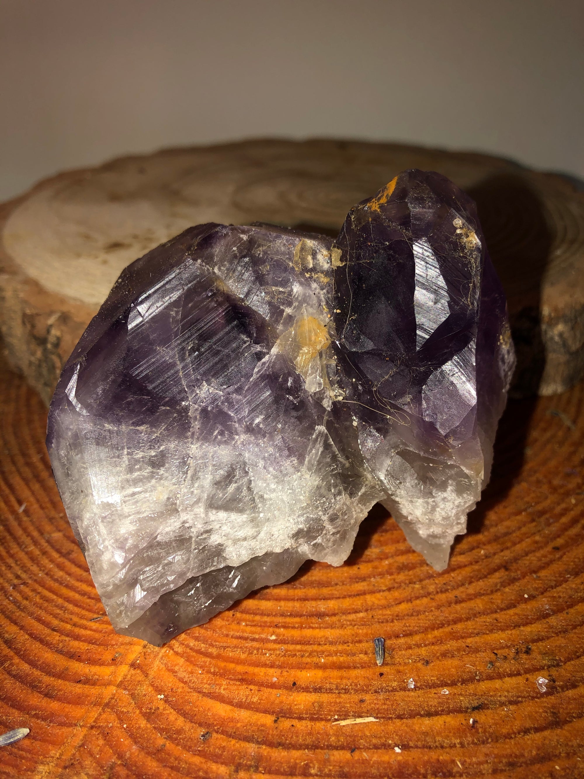 Amethyst natural raw