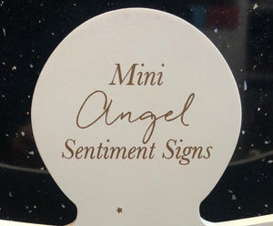 Mini angels signs