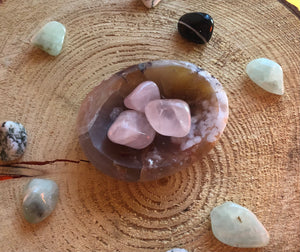 Flower Agate Bowls