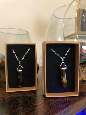 Crystal Point Pendants