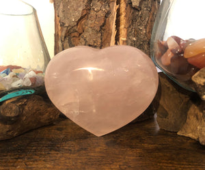 Rose Quartz Heart