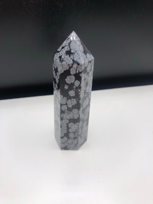 Snowflake obsidian tower