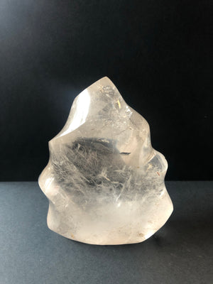 Clear Quartz Flames