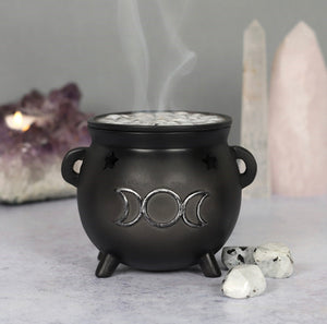 Triple Moon Incense Cone Burner