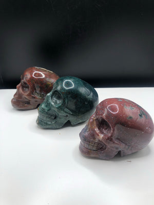 Ocean Jasper Skulls