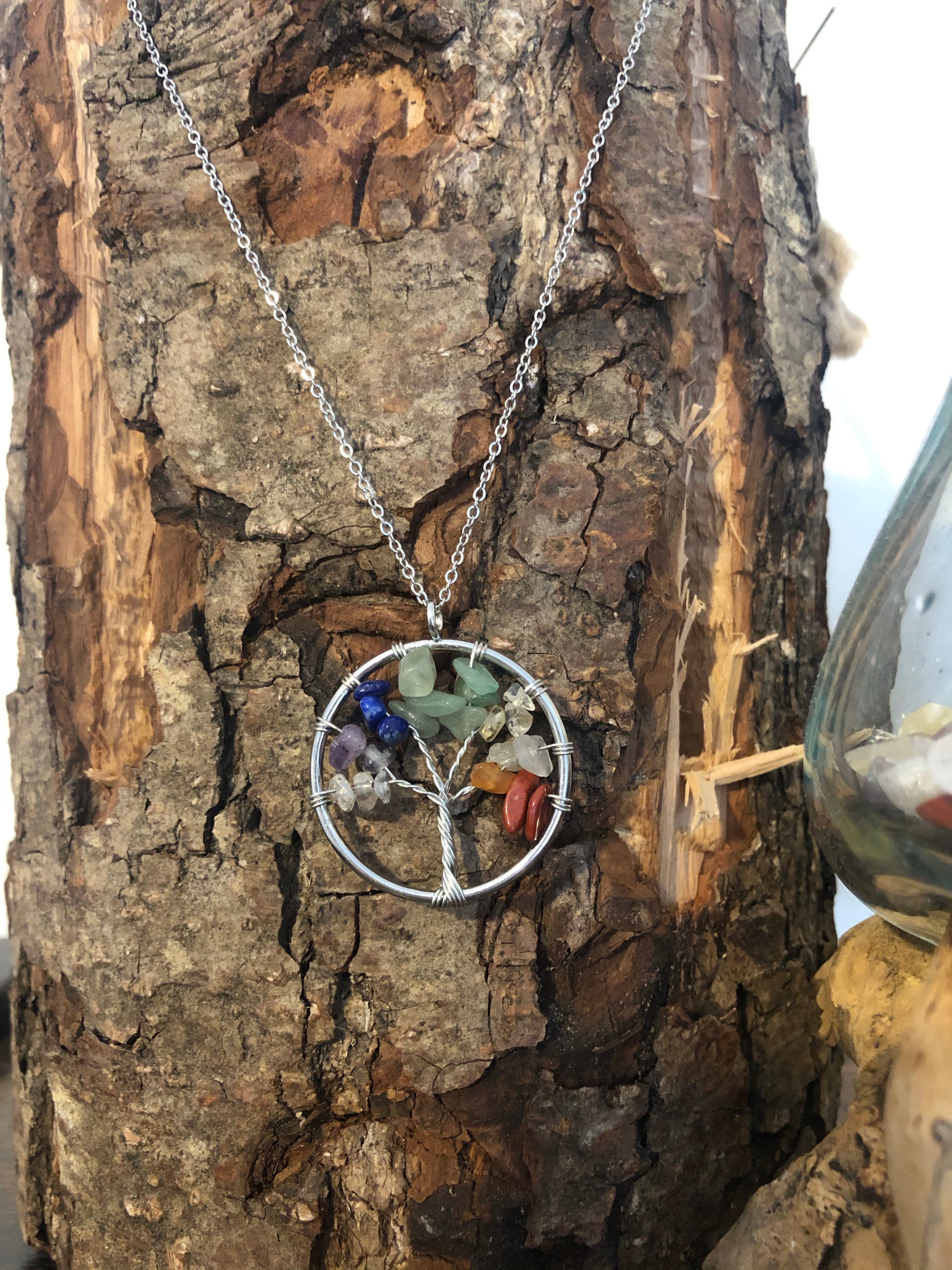 Crystal Tree Necklaces