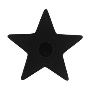 Black Star Spell Candle Holder